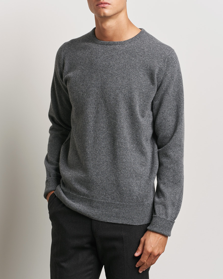 Herren | Neue Produktbilder | William Lockie | Rob Lambswool Crewneck Cliff