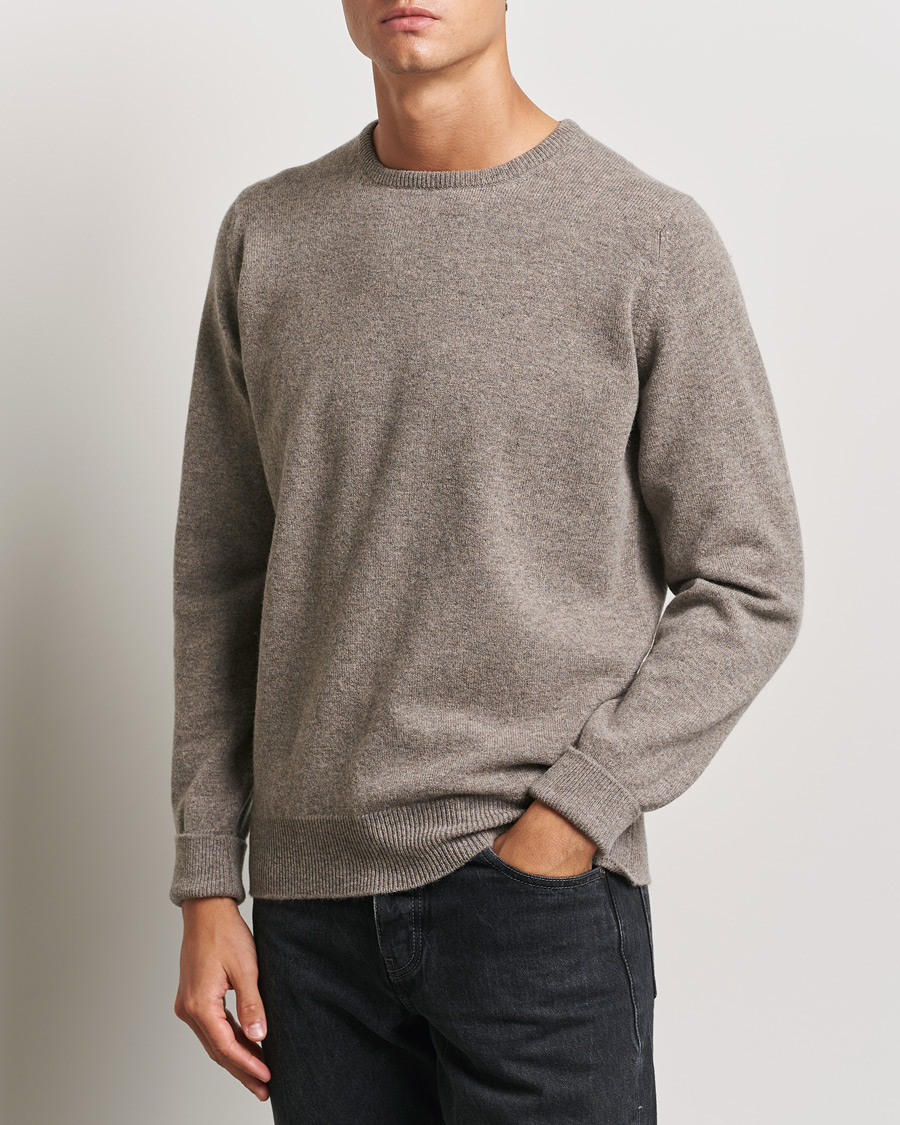 Herren | William Lockie | William Lockie | Rob Lambswool Crewneck Vole