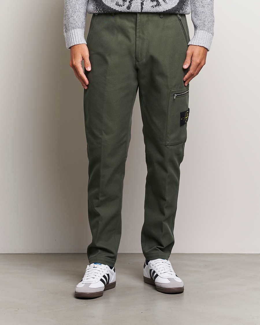 Herren |  | Stone Island | Cotton Nylon Trousers Musk