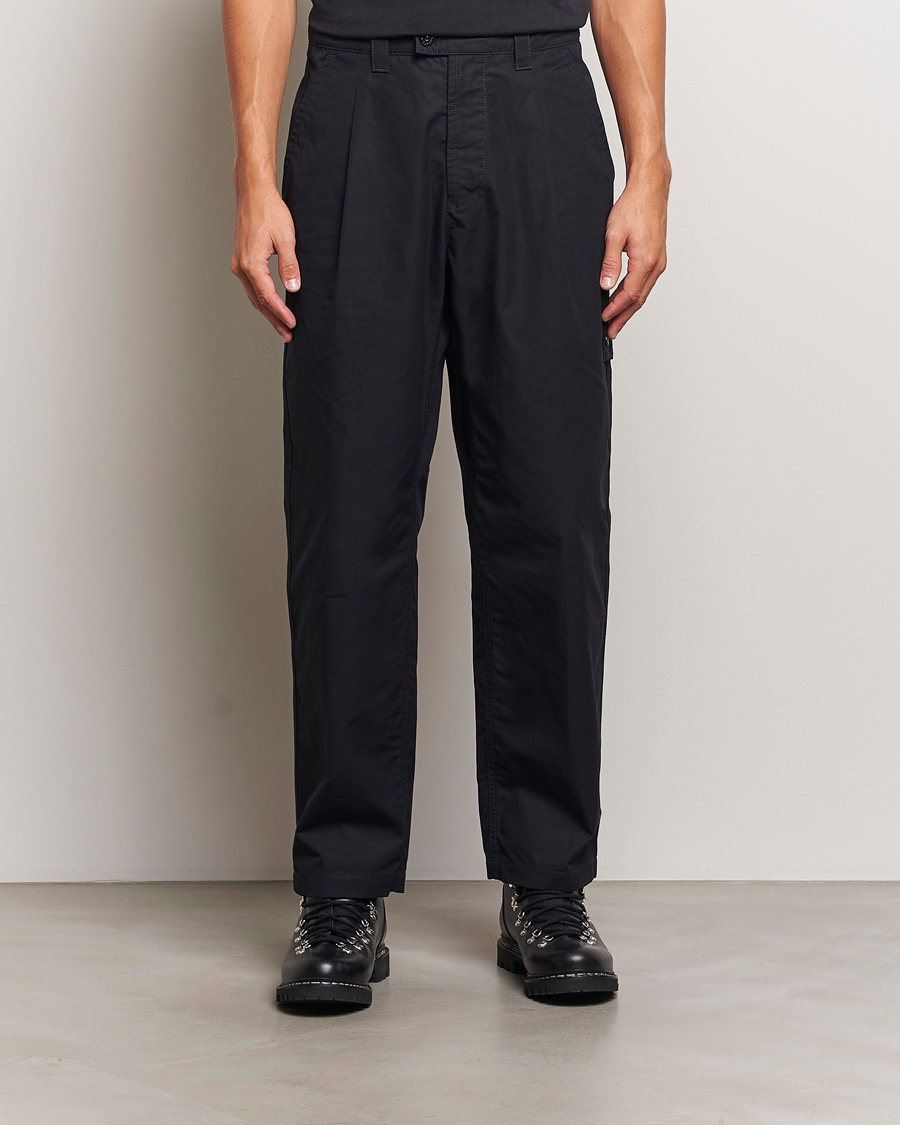 Herren | Stoffhosen | Stone Island | Ghost Cotton Ventile Pants Black