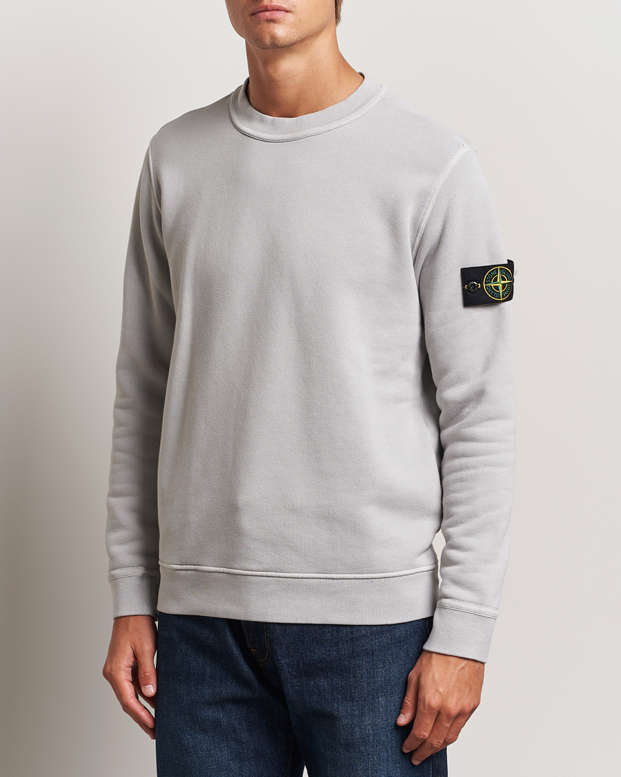 Herren | Sweatshirts | Stone Island | Old Dyed Cotton Sweatshirt Grey