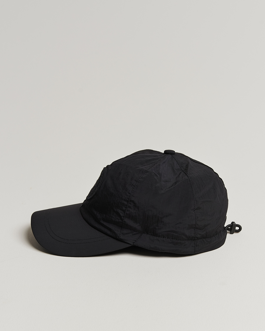 Herren |  | Stone Island | Nylon Metal Logo Cap Black