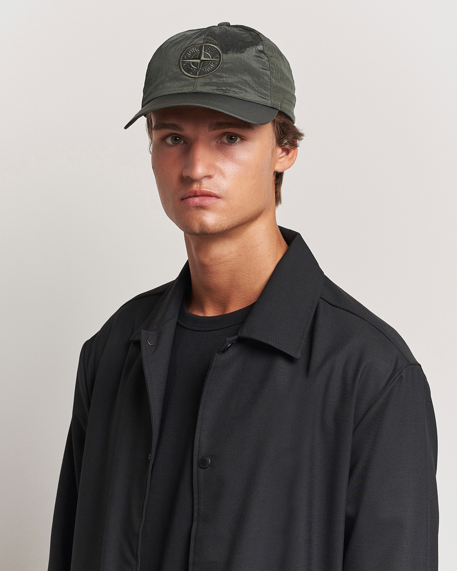 Herren | Hüte & Mützen | Stone Island | Nylon Metal Logo Cap Musk