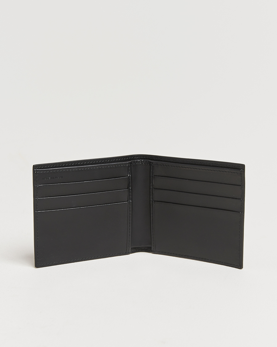 Herren |  | Smythson | Panama 6 Card Leather Wallet Black