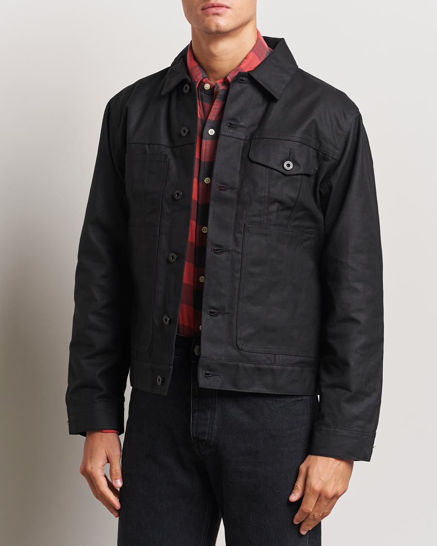 Herren |  | Filson | Short Lined Tin Cloth Cruiser Black