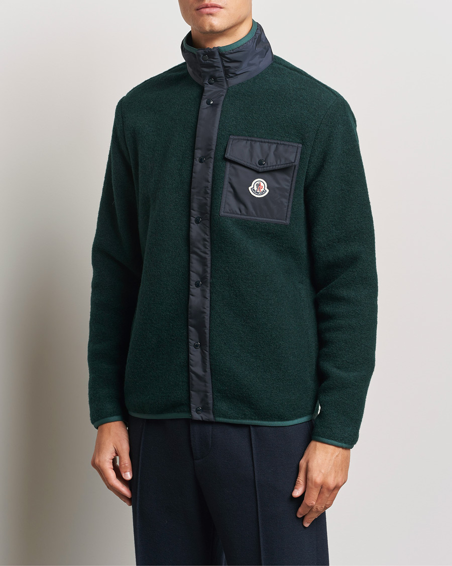 Herren | Luxury Classics | Moncler | Full Zip Pocket Cardigan Navy