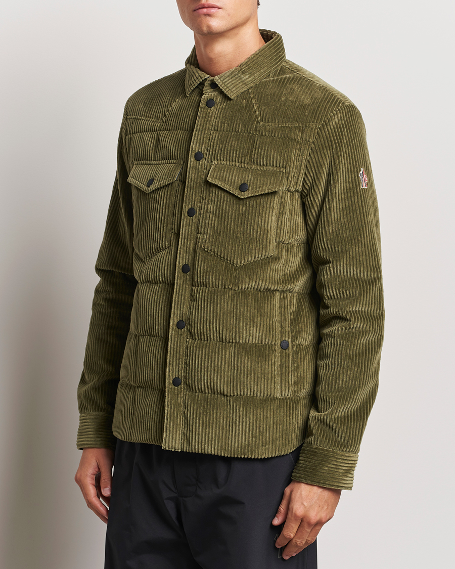 Herren |  | Moncler Grenoble | Gelt Corduroy Shirt Jacket Olive