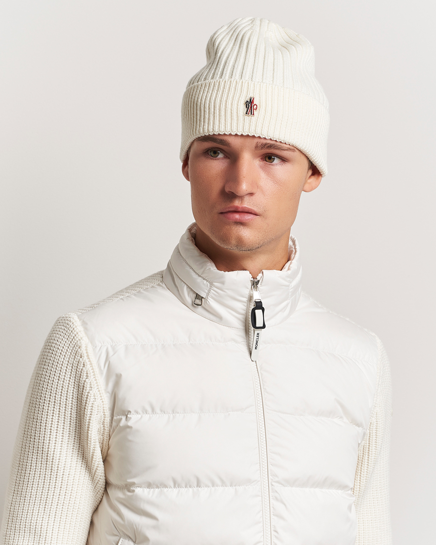 Herren |  | Moncler Grenoble | Beretto Beanie Off White