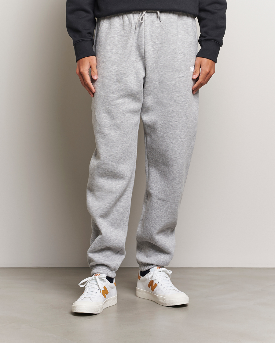 Herren | Neue Produktbilder | New Balance | Essentials Fleece Sweatpants Athletic Grey