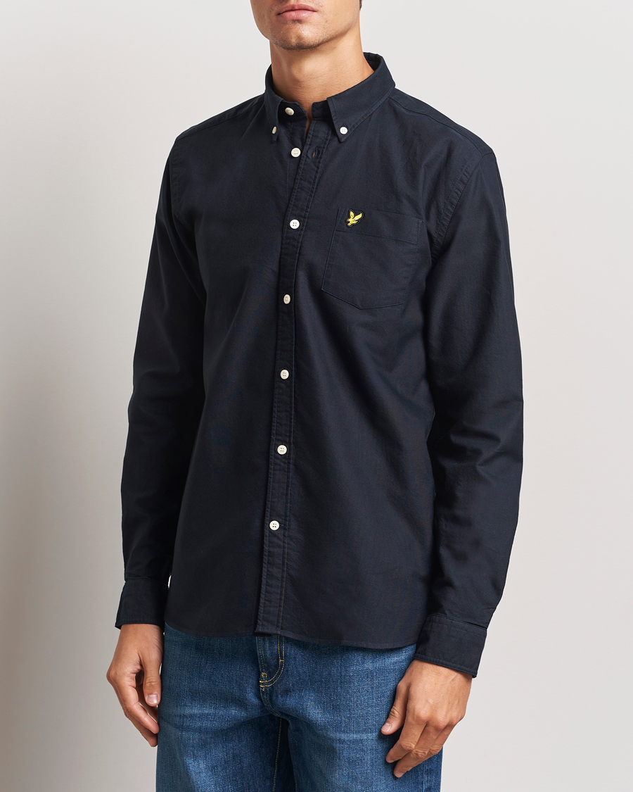 Herren |  | Lyle & Scott | Lightweight Oxford Shirt Dark Navy