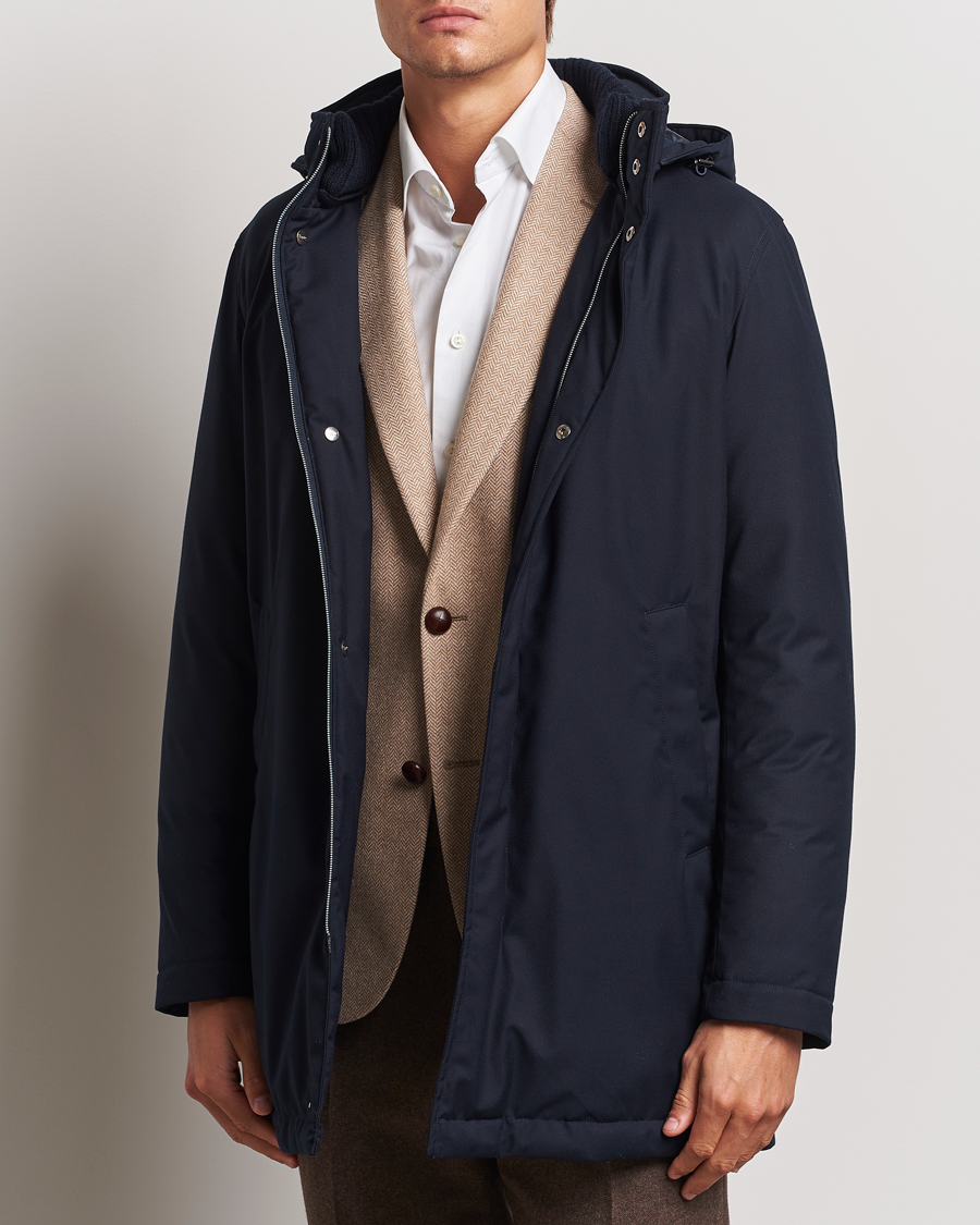 Herren |  | Herno | Waterproof Coat Navy