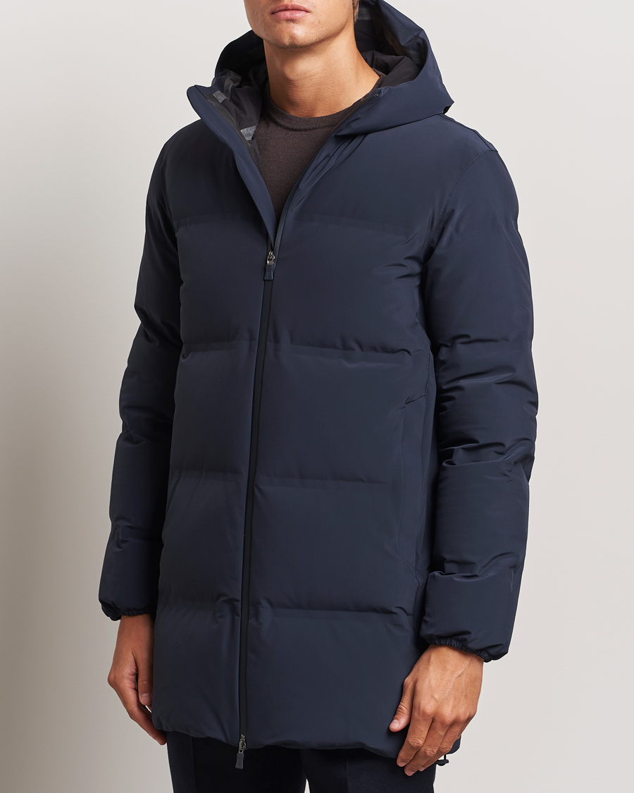 Herren |  | Herno | Laminar Stretch Down Parka Navy