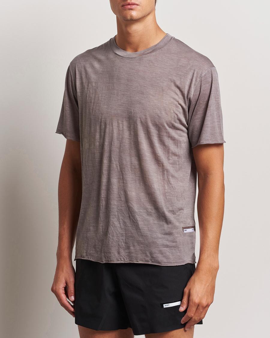 Herren |  | Satisfy | CloudMerino T-Shirt Sun Bleached Fallen Rock