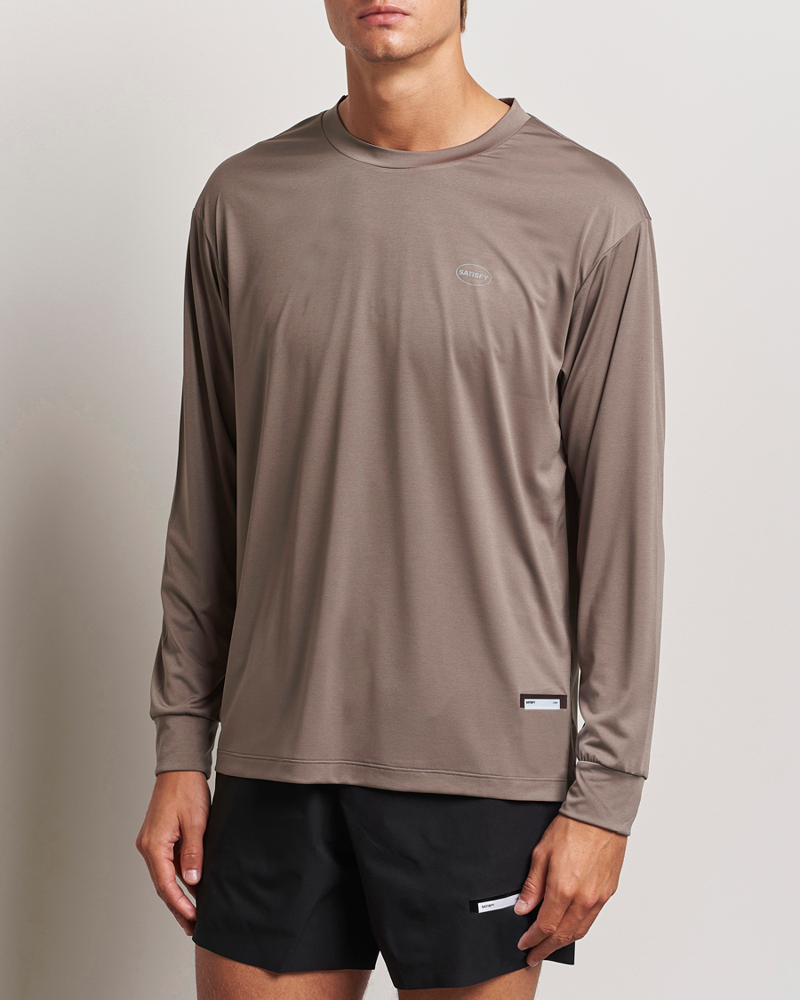 Herren |  | Satisfy | AuraLite Long Sleeve T-Shirt Falcon