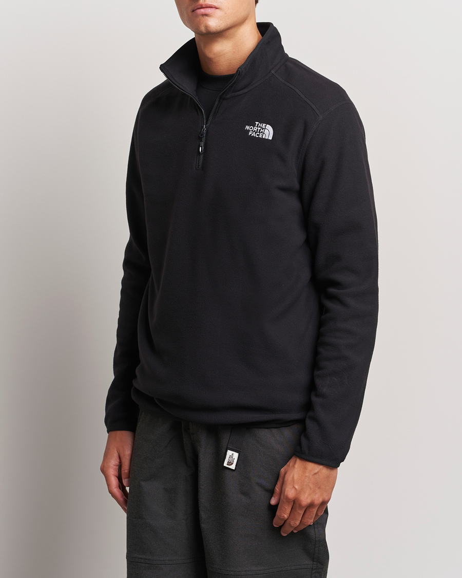 Herren |  | The North Face | 100 Glacier Fleece 1/4 Zip Black