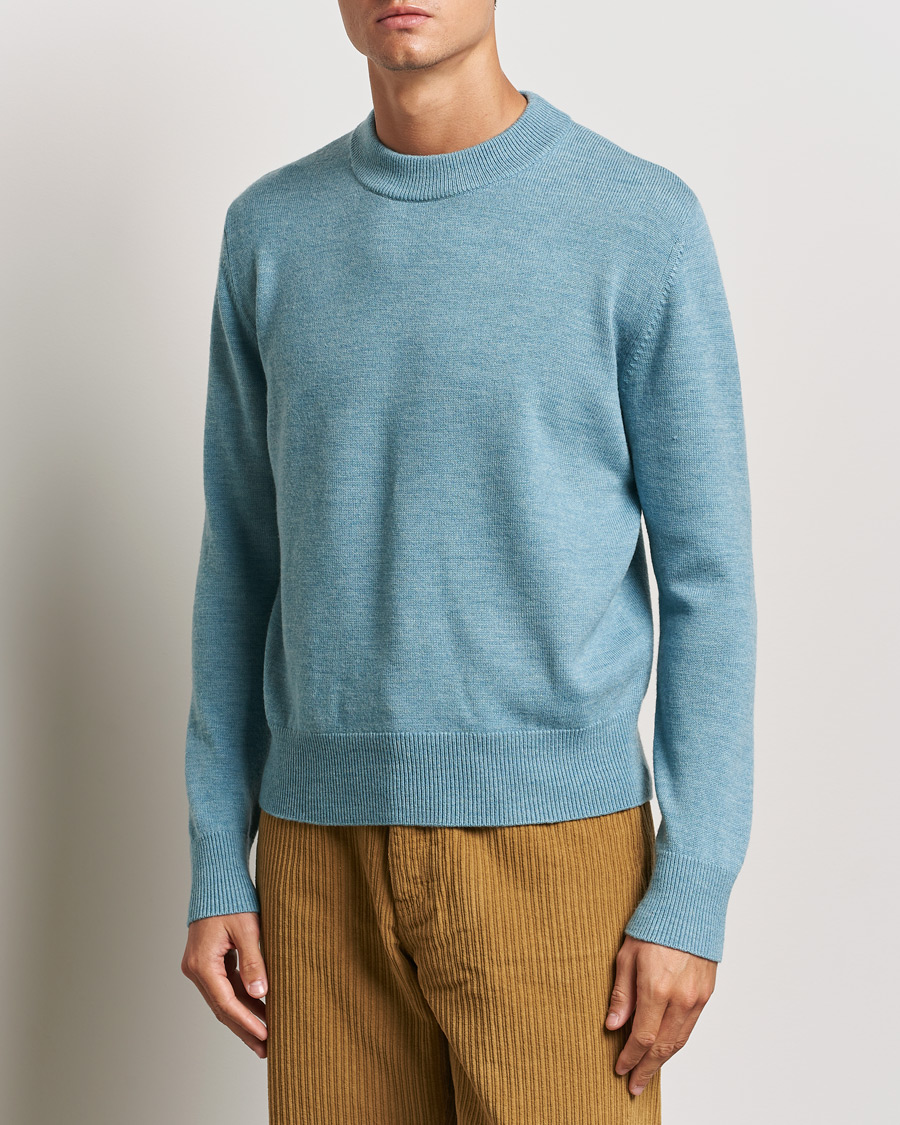 Herren |  | Sunflower | Moon Merino Crewneck Blue