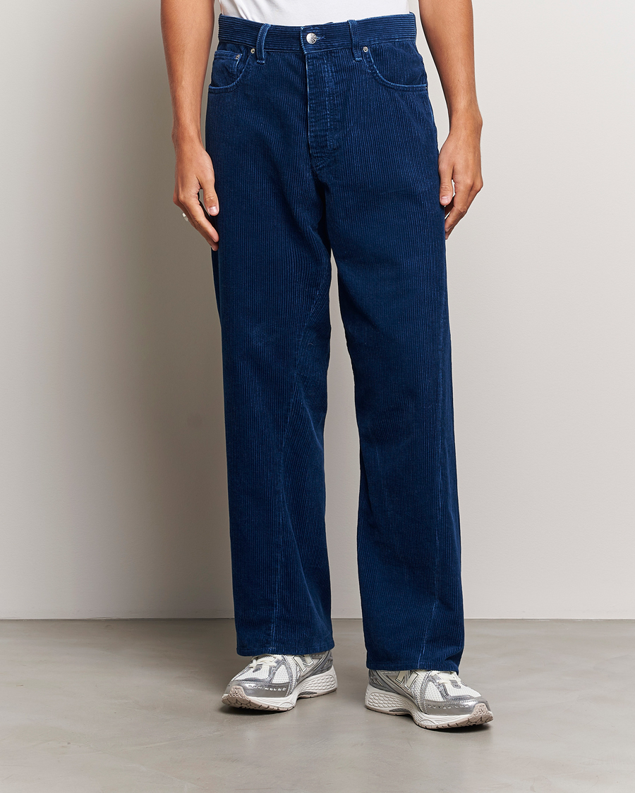 Herren |  | Sunflower | Wide Twist Corduroy Pants Indigo