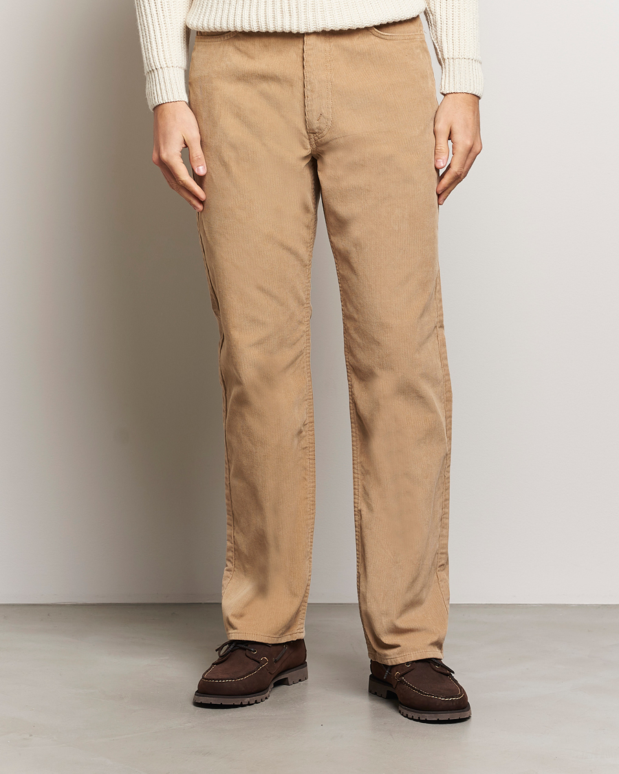 orSlow Shoe Cut Corduroy Pants Beige bei Care of Carl