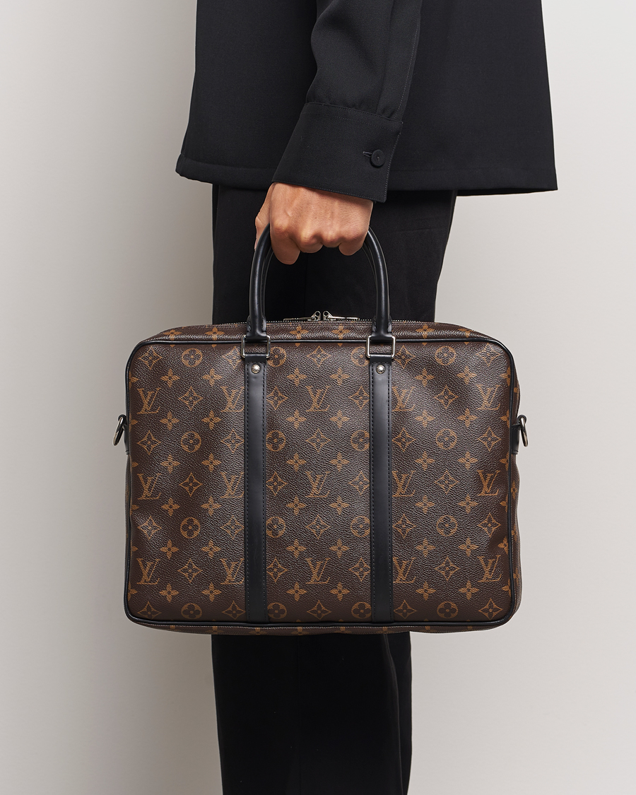 Herren | Pre-Owned & Vintage Bags | Louis Vuitton Pre-Owned | Porte-Documents Voyage Briefcase Monogram