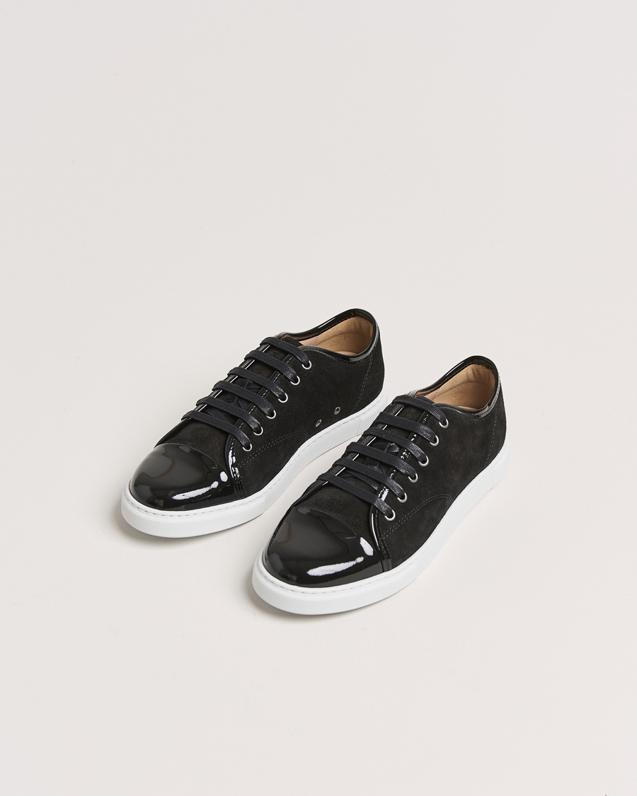 Herren | Exklusiv bei Care of Carl | Lanvin | Womens Patent Cap Toe Sneaker Black