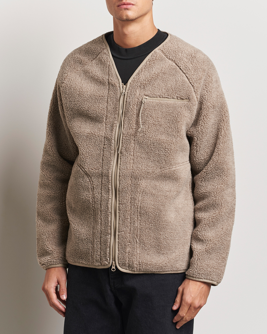 Herren |  | Peak Performance | Heavy Pile Oversized Cardigan Avid Beige