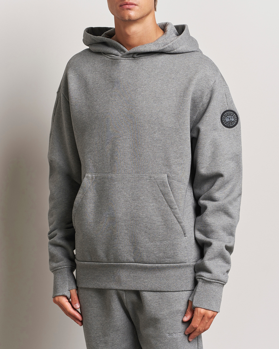 Herren |  | Canada Goose Black Label | Tobermory Heavyweight Hoody Stone Heather