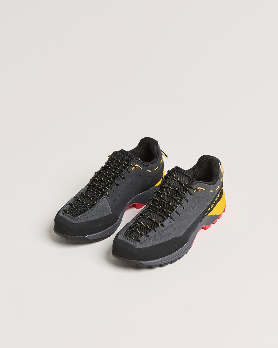 Herren | Sneaker | La Sportiva | TX Guide Leather Carbon/Yellow