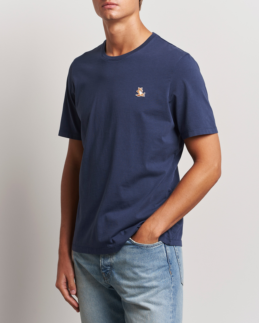 Herren |  | Maison Kitsuné | Chillax Fox T-Shirt Eclipse Blue