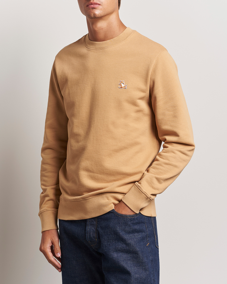 Herren |  | Maison Kitsuné | Chillax Fox Sweatshirt Chamomile Beige