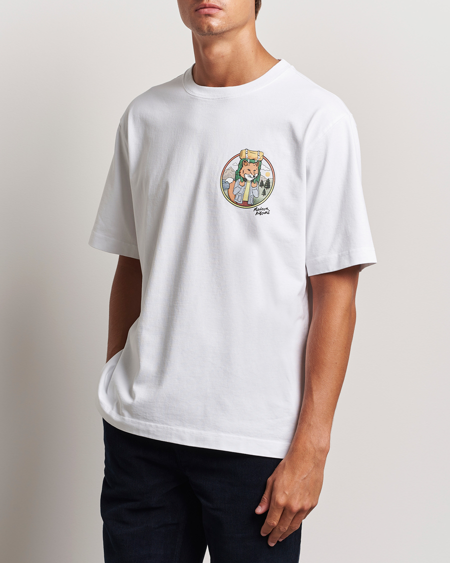 Herren |  | Maison Kitsuné | Rambling Fox T-Shirt White