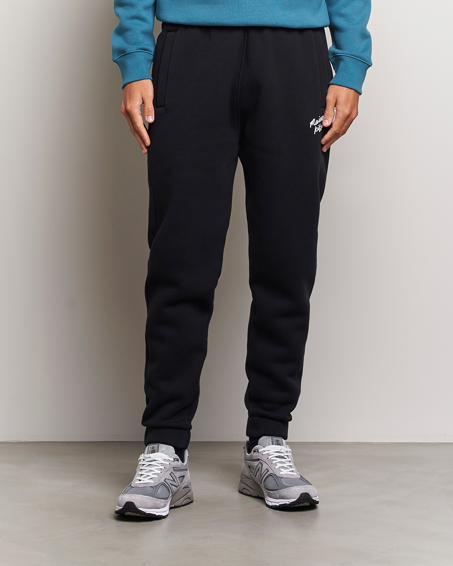 Herren |  | Maison Kitsuné | Mini Handwriting Sweatpants Black