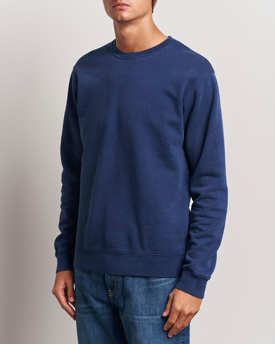 Herren |  | Colorful Standard | Classic Organic Crew Neck Sweat Marine Blue