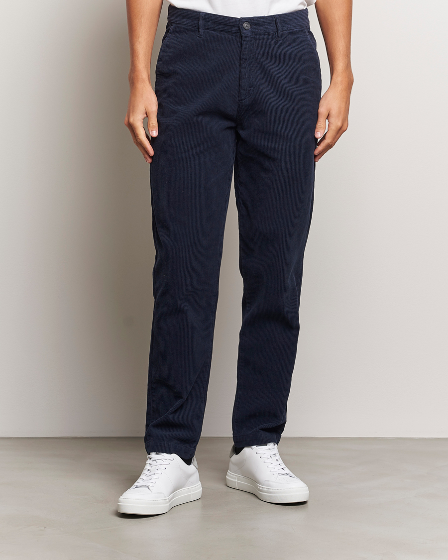 Herren | Cordhosen | A Day\'s March | Miller Corduroy Trousers Navy