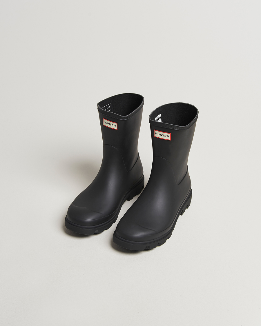 Herren | Hunter Boots Downpour Short Boot Black | Hunter Boots | Downpour Short Boot Black