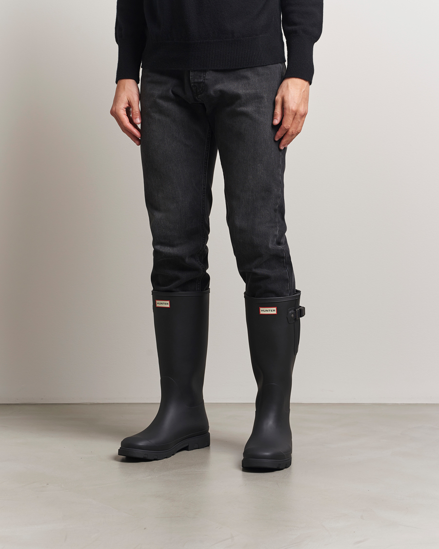 Herren | Galoschen & Gummistiefel | Hunter Boots | Downpour Adjustable Boot Black