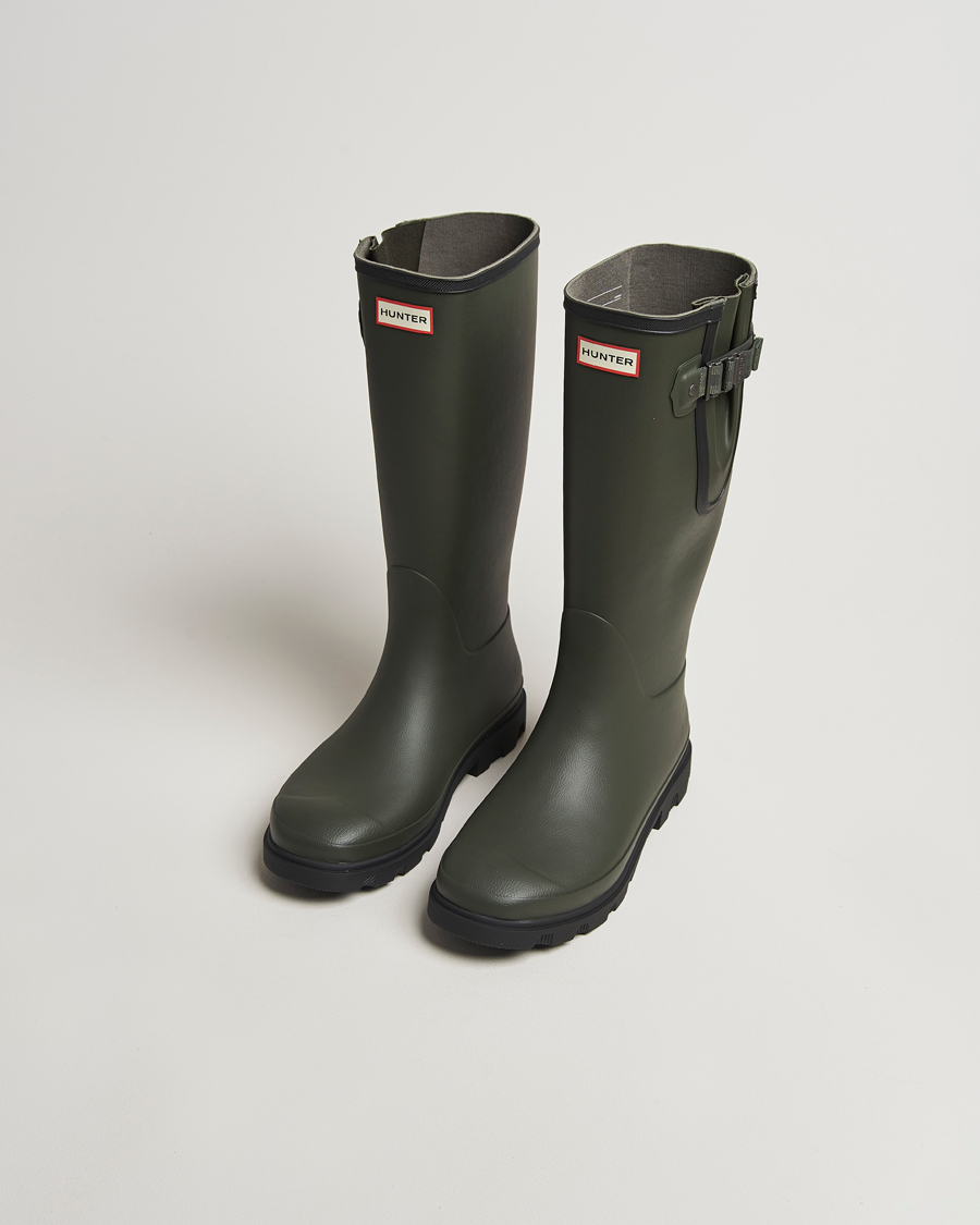 Herren | Galoschen & Gummistiefel | Hunter Boots | Downpour Adjustable Boot Dark Olive