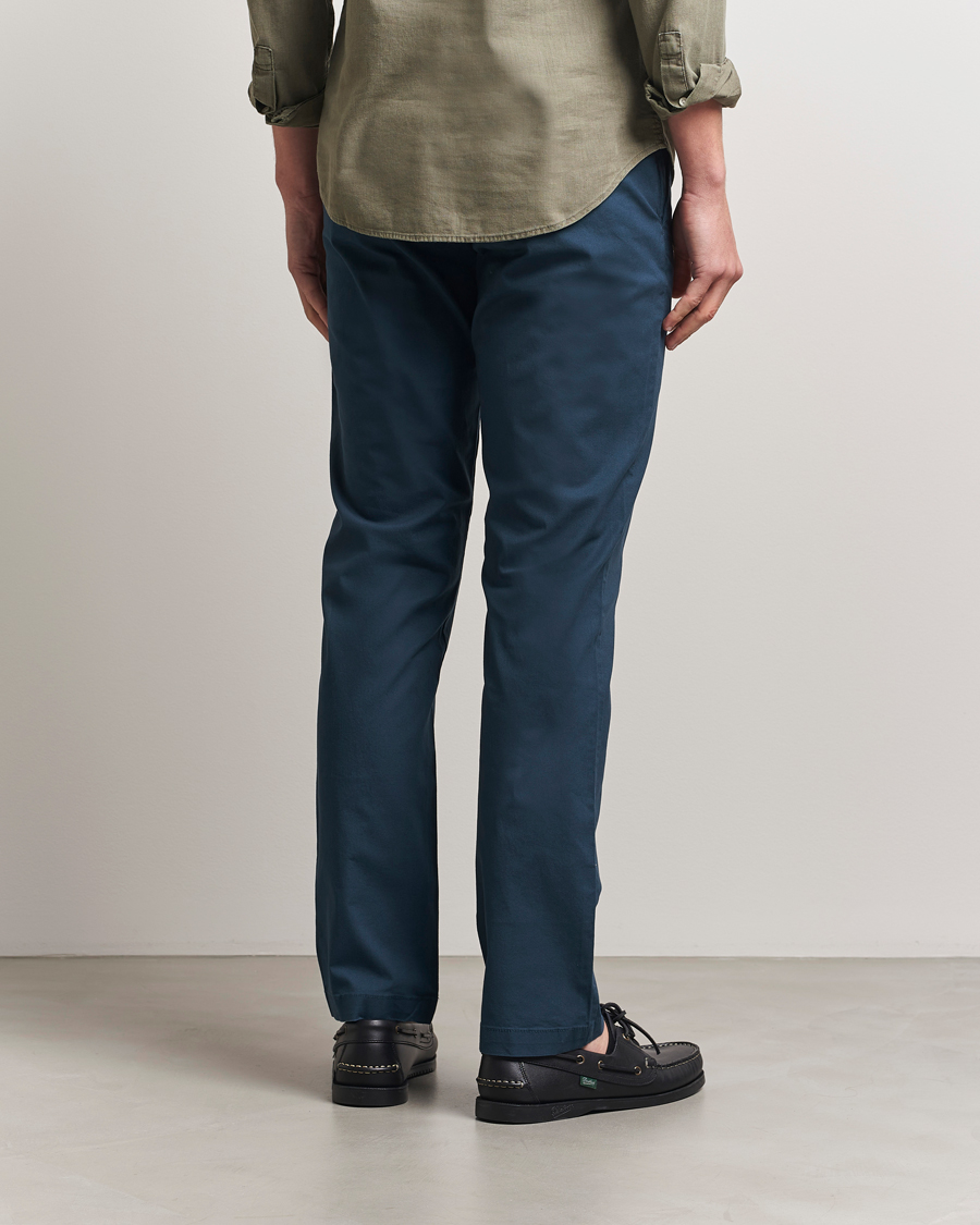 Herren | Hosen | Dockers | Crafted Khaki Slim Cotton/Linen Chino Stratified Sea