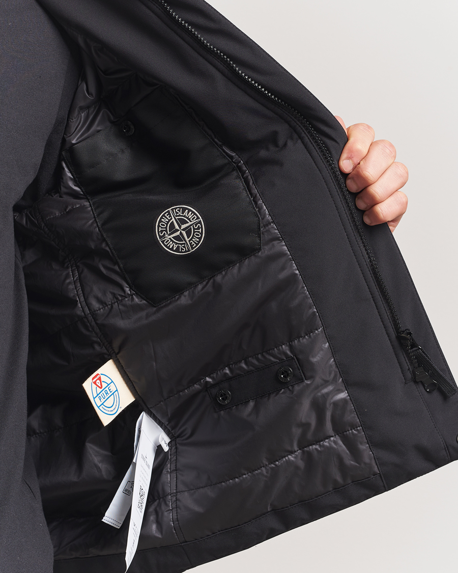 Herren | Jacken | Stone Island | Soft Shell Coach Jacket Black