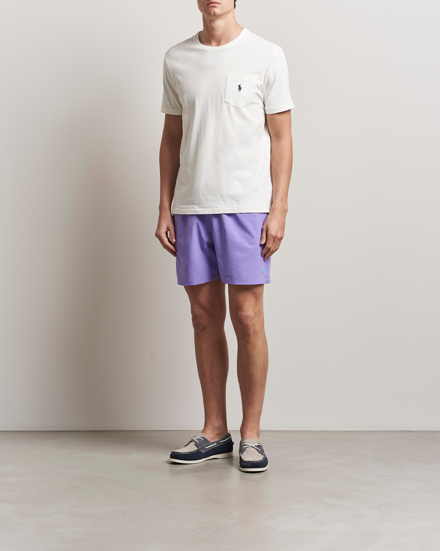 Herren | Badehosen | Polo Ralph Lauren | Recycled Traveler Swimshorts Cactus Purple