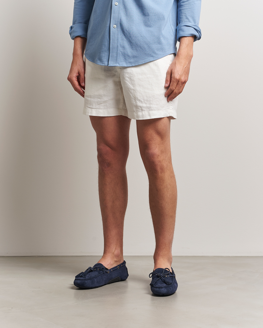 Herren | Shorts | Polo Ralph Lauren | Prepster Linen Shorts Deckwash White
