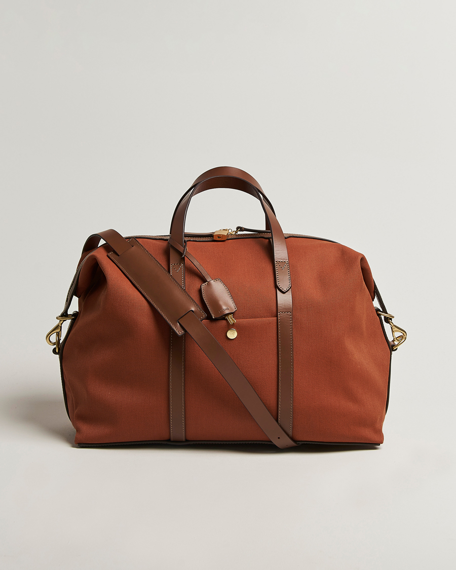 Herren | Mismo M/S Avail 48h Nylon Weekendbag Terracotta/Cuoio | Mismo | M/S Avail 48h Nylon Weekendbag Terracotta/Cuoio