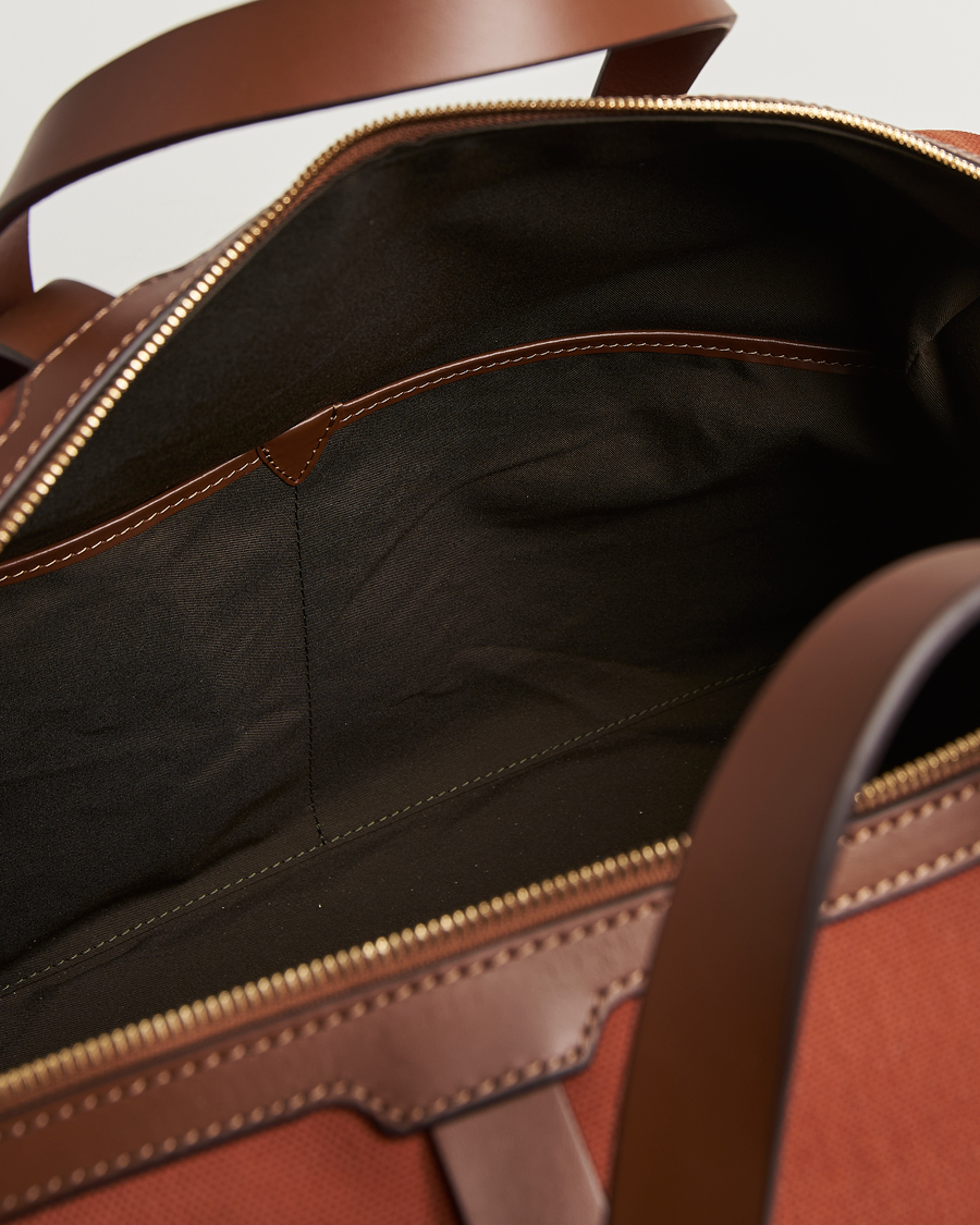 Herren | Mismo M/S Avail 48h Nylon Weekendbag Terracotta/Cuoio | Mismo | M/S Avail 48h Nylon Weekendbag Terracotta/Cuoio