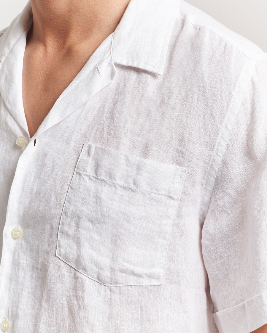 Herren | Hemden | Vilebrequin | Charli Resort Short Sleeve Shirt Blanc