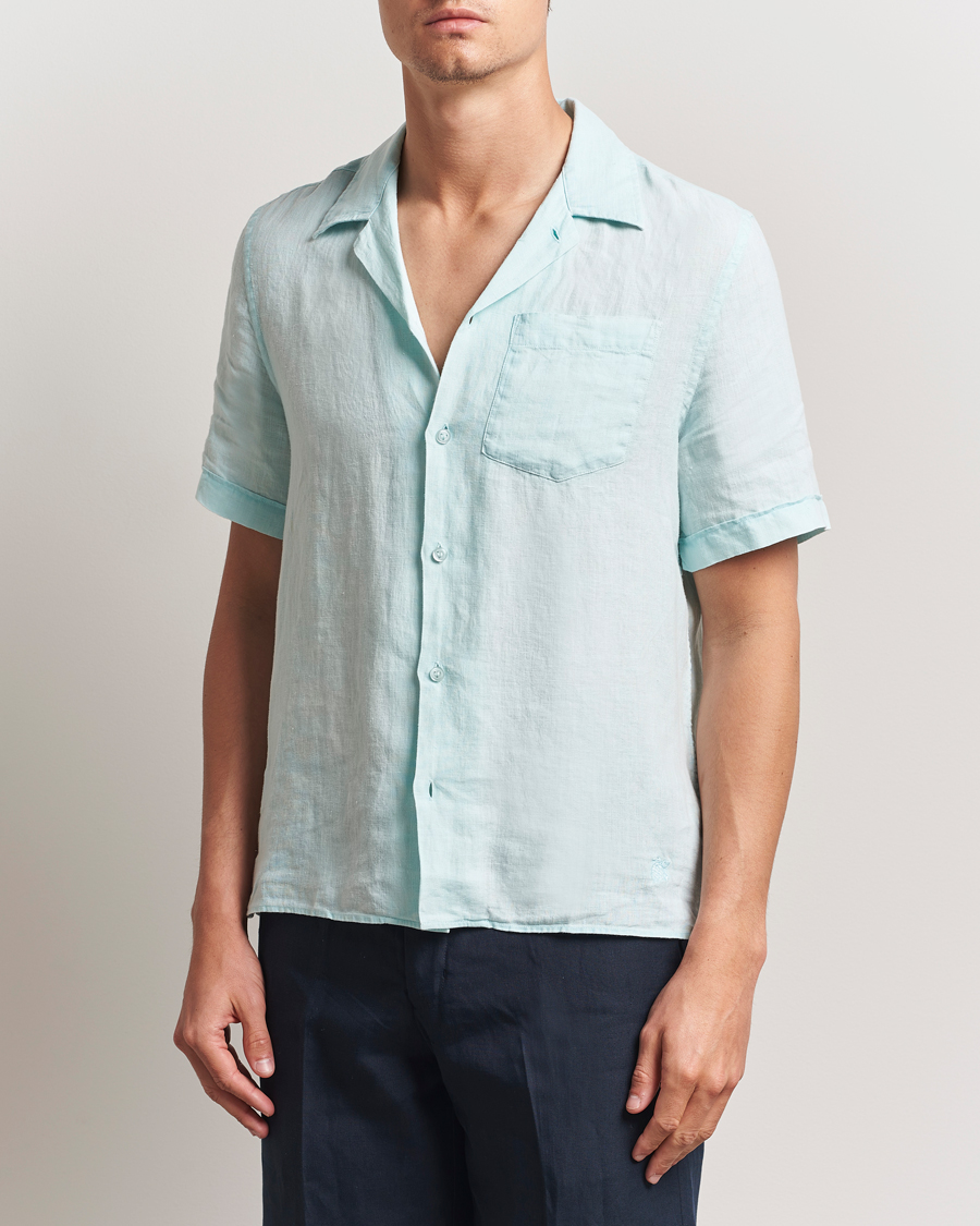 Herren | Hemden | Vilebrequin | Charli Resort Short Sleeve Shirt Pacific