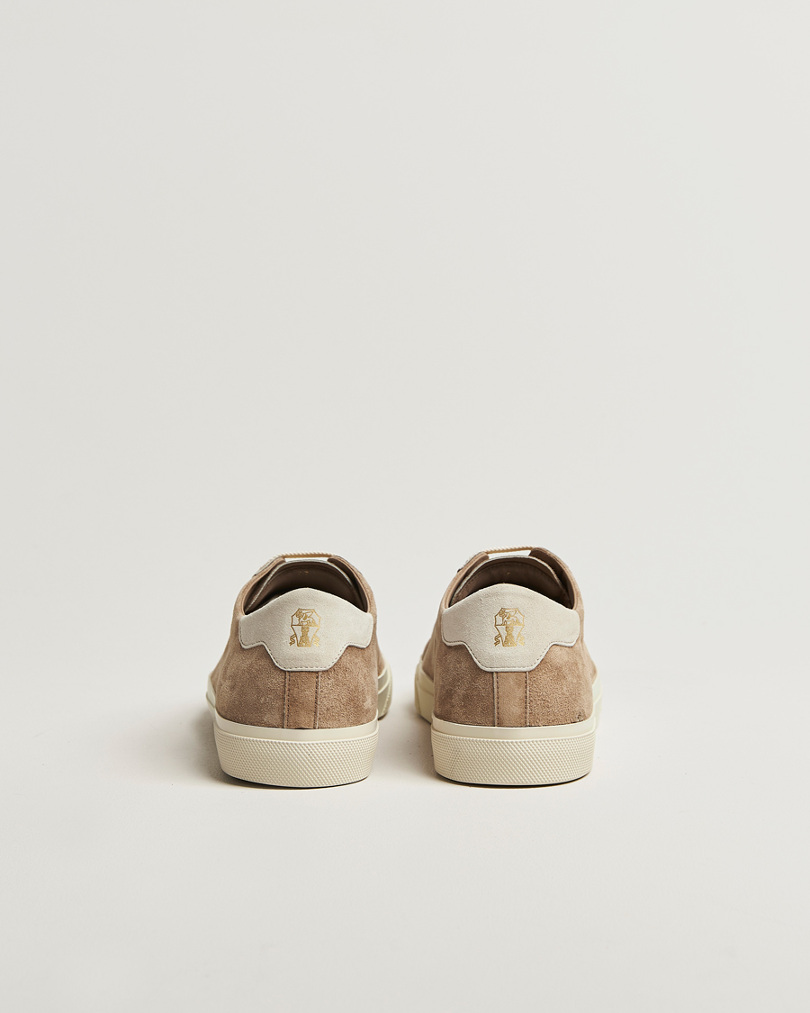 Herren | Brunello Cucinelli Low Top Sneakers Beige Suede | Brunello Cucinelli | Low Top Sneakers Beige Suede