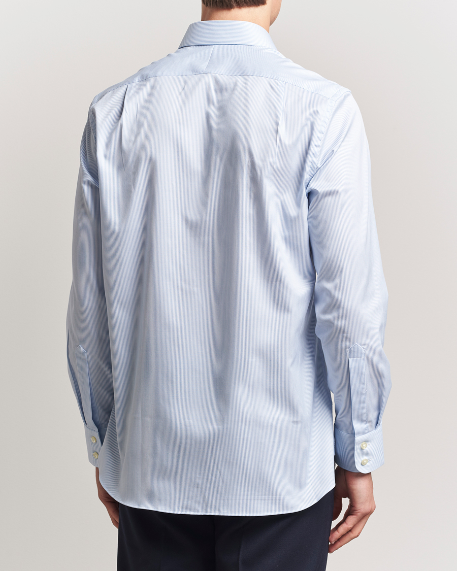 Herren | Hemden | Charles Tyrwhitt | Egyptian Cotton Fine Stripe Shirt Cornflower