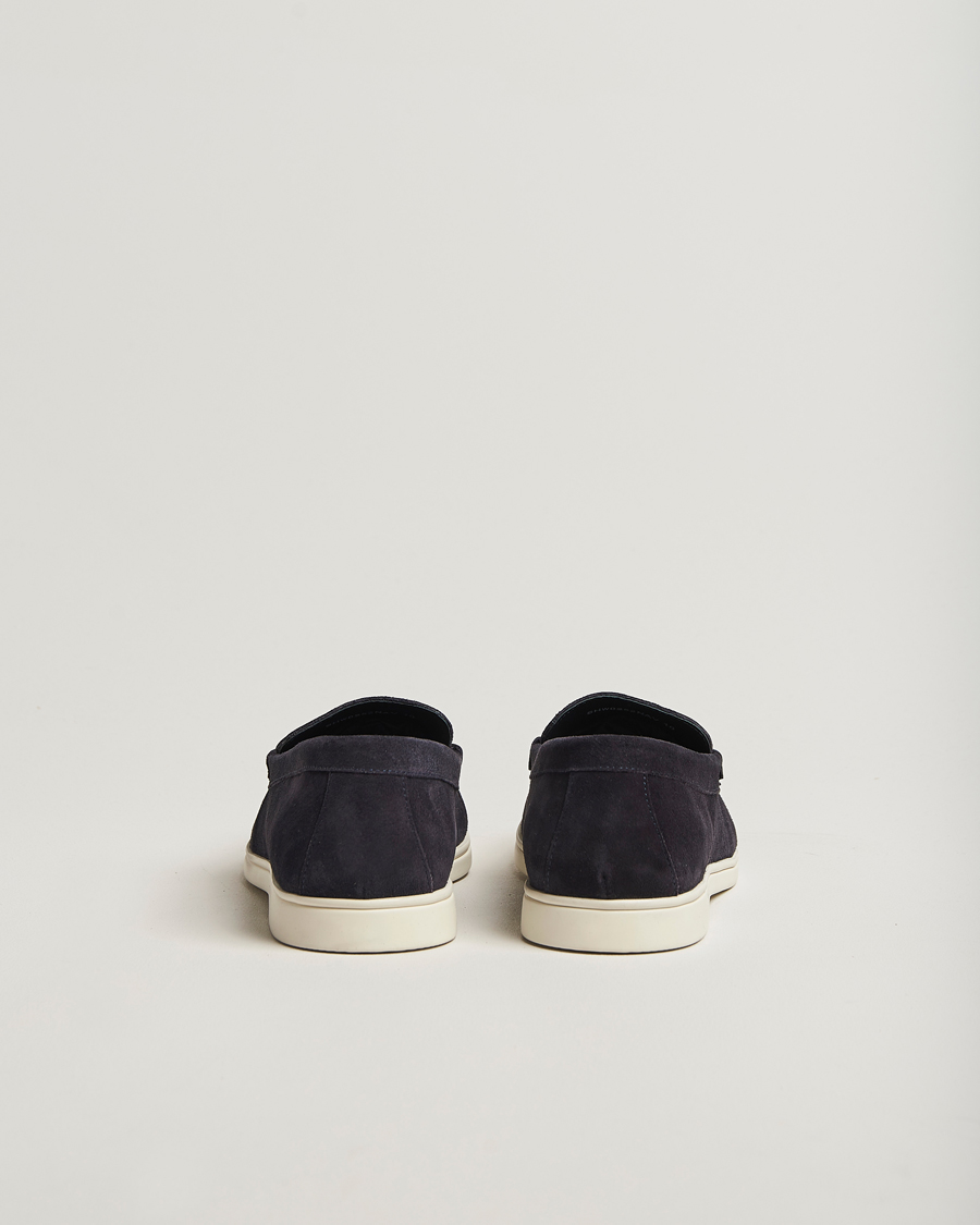 Herren | Charles Tyrwhitt Suede Slip On Loafers Navy | Charles Tyrwhitt | Suede Slip On Loafers Navy