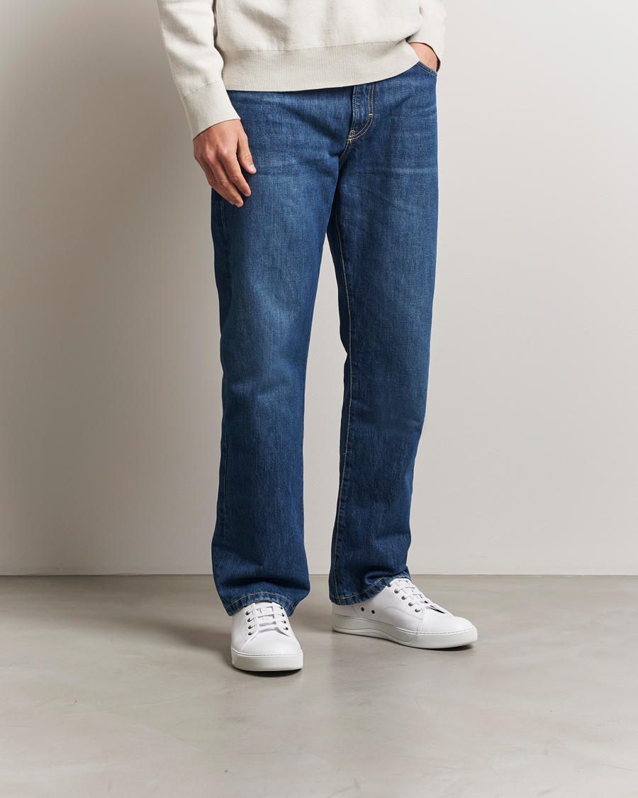 Herren | Lanvin Nappa Cap Toe Sneaker White | Lanvin | Nappa Cap Toe Sneaker White