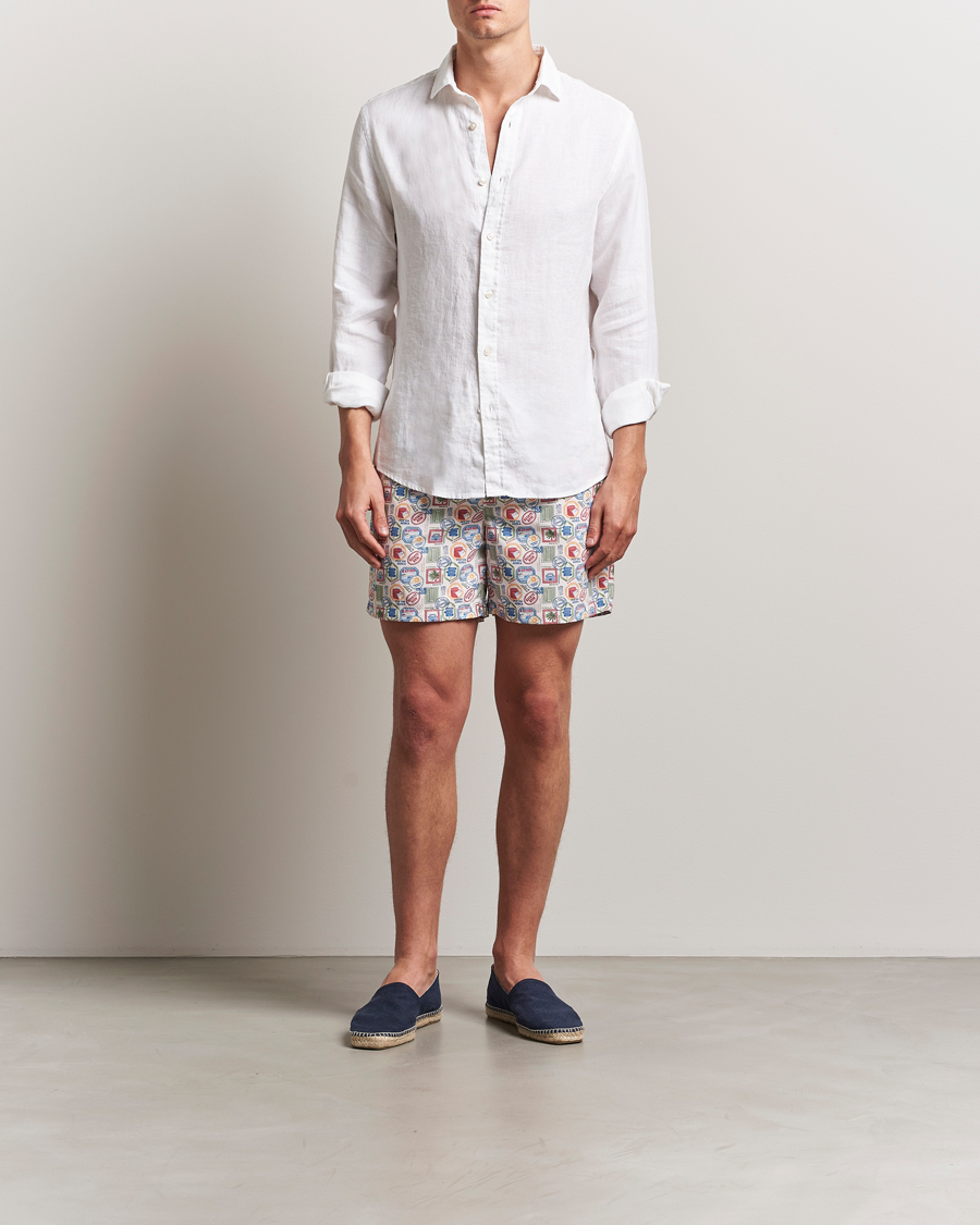 Herren | Badehosen | Ripa Ripa | Printed Swimshorts Off White