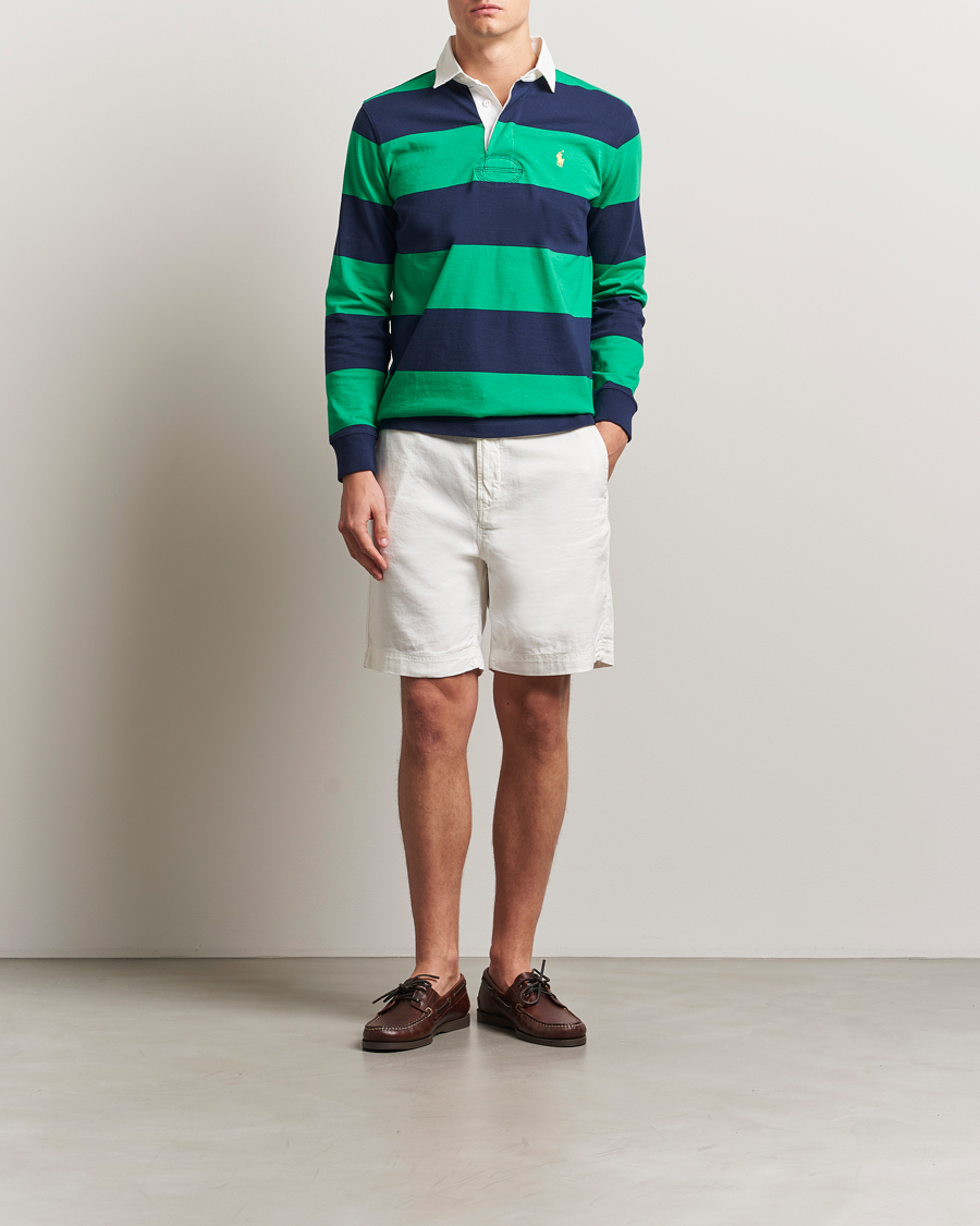 Herren | Shorts | Morris | Fenix Linen/Cotton Shorts Off White